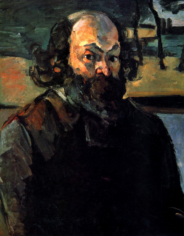 さ*／様 自画像 Paul Czanne - Self-portrait -